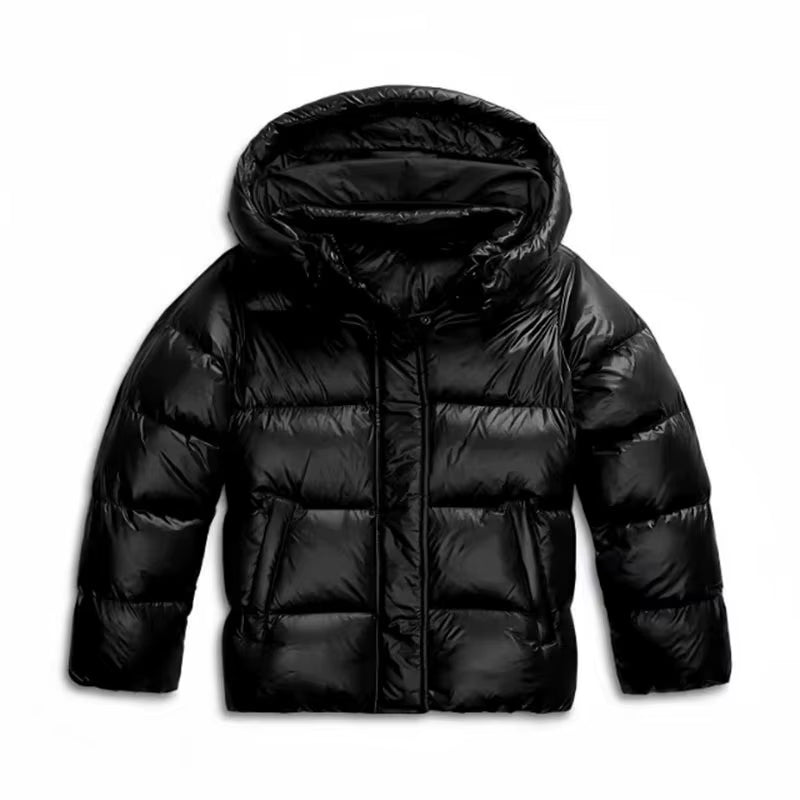 Men Hooded Solid Parkas Long Sleeve Men Parka Cardigan Zipper Winter Spliced Slim Fit Pockets Outerwear Warm 2025 Winter Basics